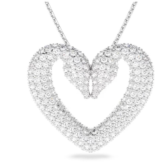 Swarovski Una Pendant Silver Color - Picture 2 of 10